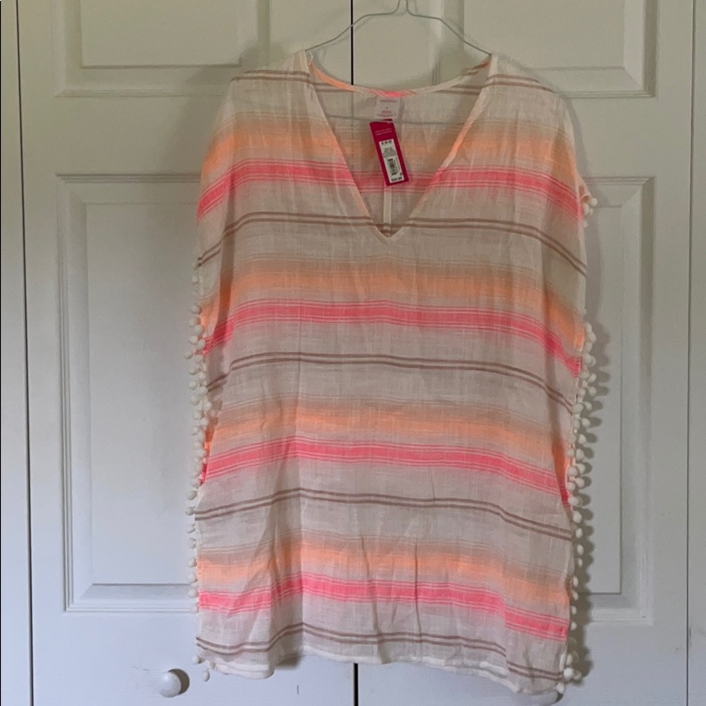 Tasseled Beach Cover-Up Small